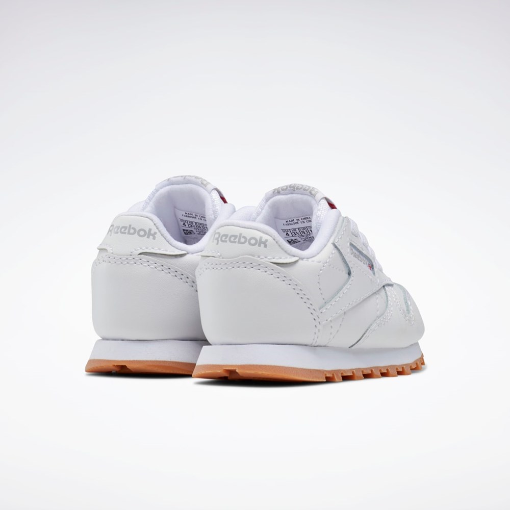 White reebok classic toddler sales