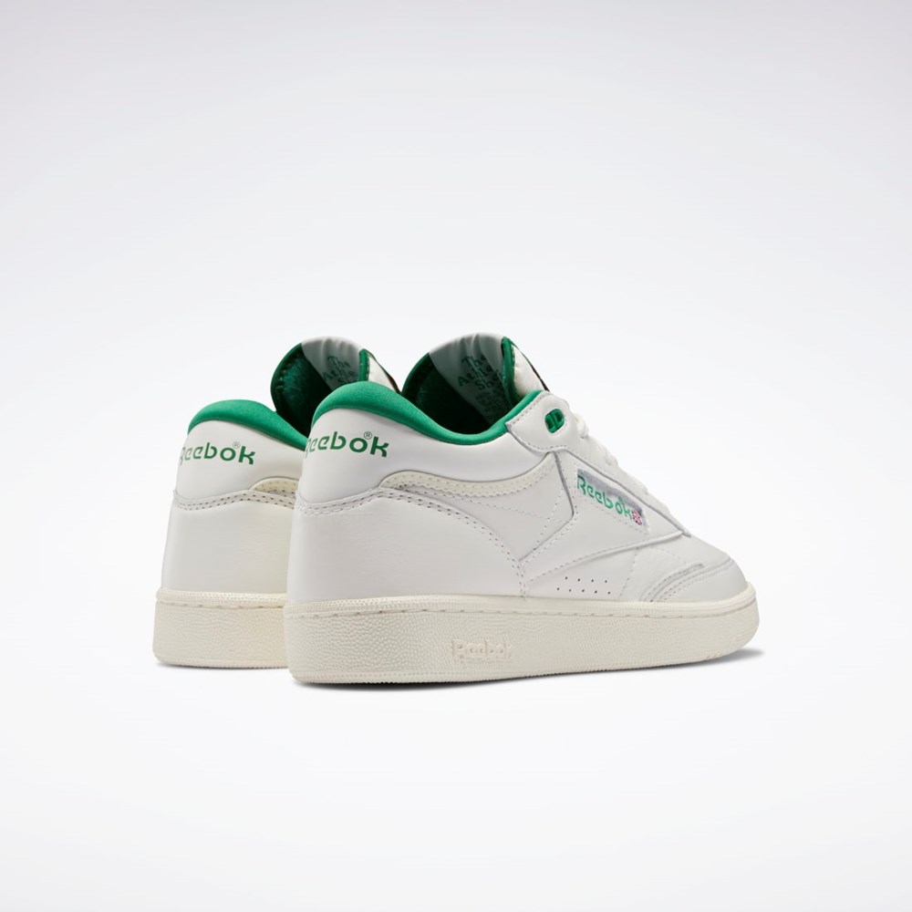 Green and white reebok classics new arrivals